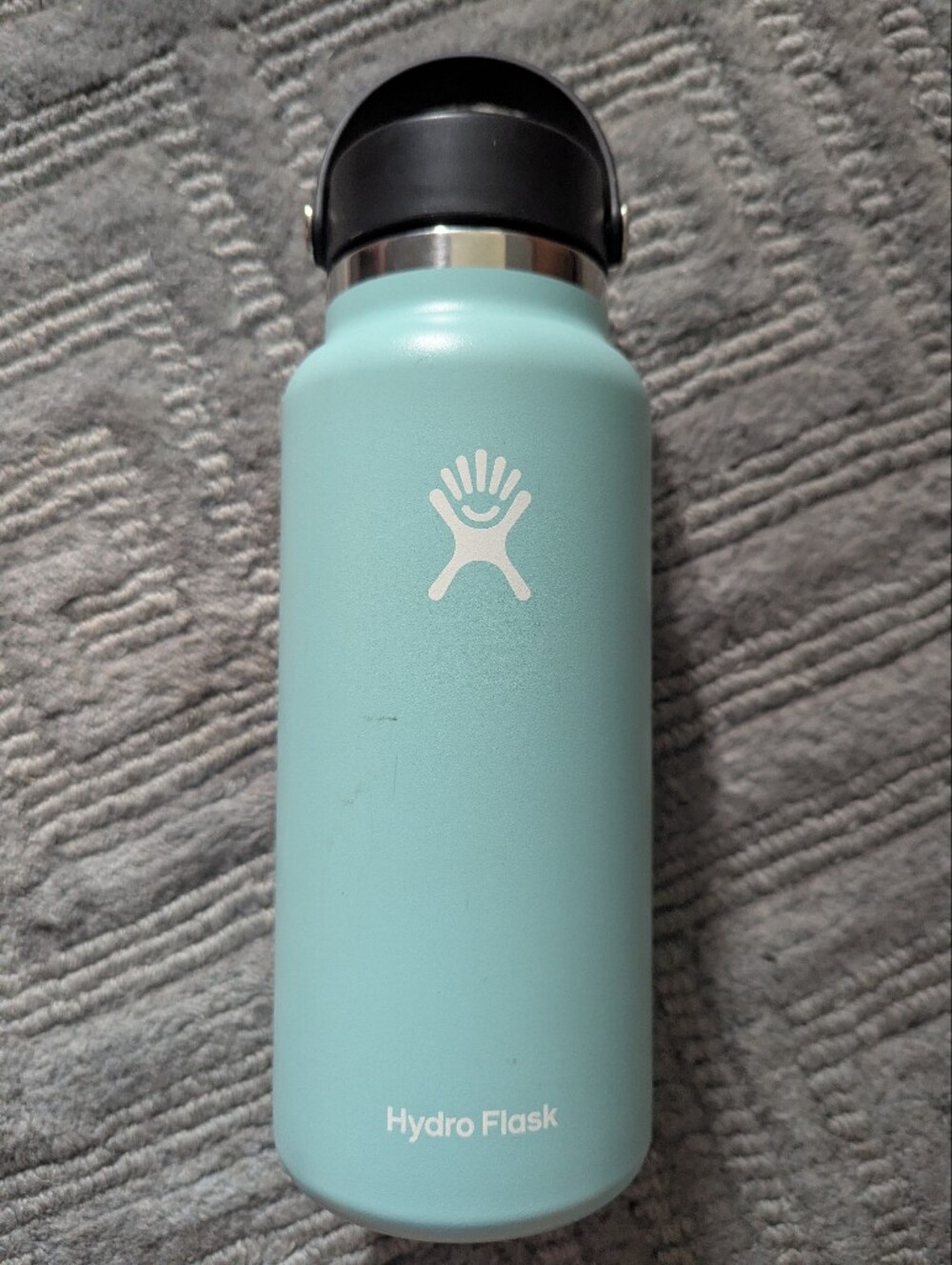 Hydro Flask Light Blue Stainless Steel Water Bottle